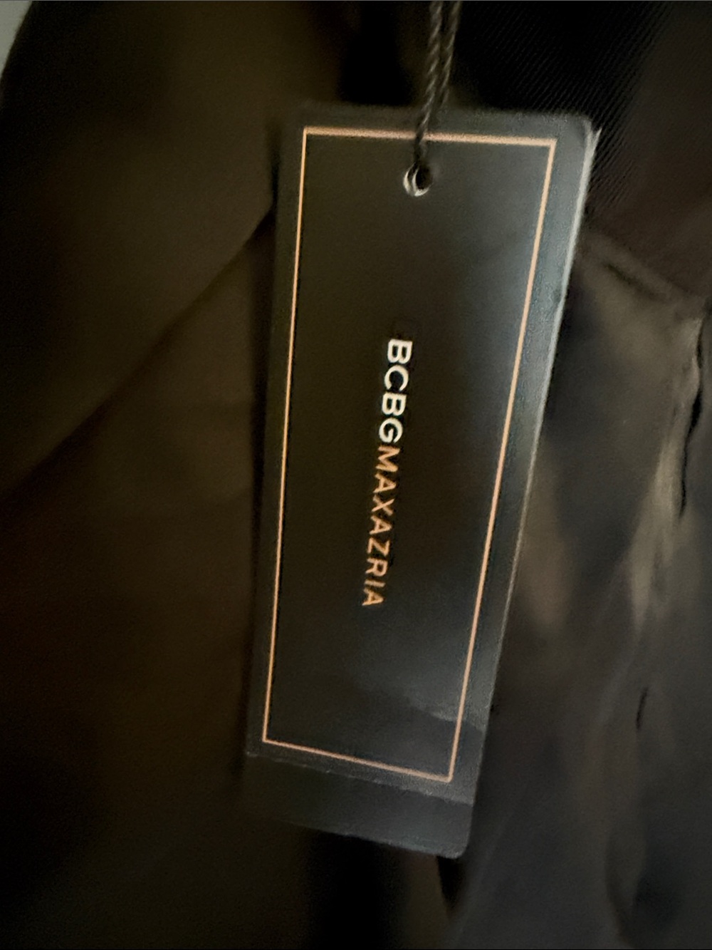 BCBGMaxAzria Black Tiered Halter Maxi Dress - Picture 6 of 8
